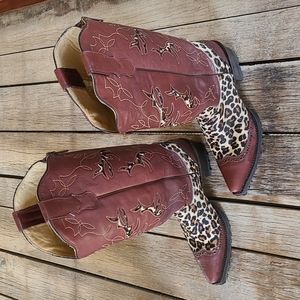 Stetson Cheetah Western Boots